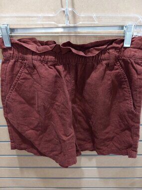 Ana Women Linen Shorts Size Small